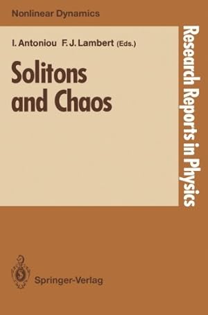 Imagen del vendedor de Solitons and Chaos (Research Reports in Physics) [Perfect Paperback ] a la venta por booksXpress
