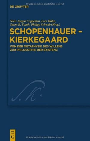 Seller image for Schopenhauer - Kierkegaard (Kierkegaard Studies. Monograph) (German Edition) [Hardcover ] for sale by booksXpress