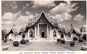 Vietnam Marble Temple Wat Benchama RPC Thailand Postcard