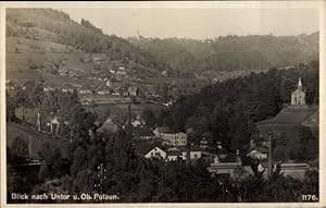 Ansichtskarte / Postkarte Dolni Polubný Unter Polaun Region Reichenberg, Gesamtansicht