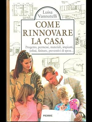 Seller image for Come rinnovare la casa for sale by Librodifaccia