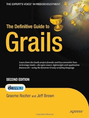 Seller image for The Definitive Guide to Grails by Brown, Jeff Scott, Rocher, Graeme [Paperback ] for sale by booksXpress