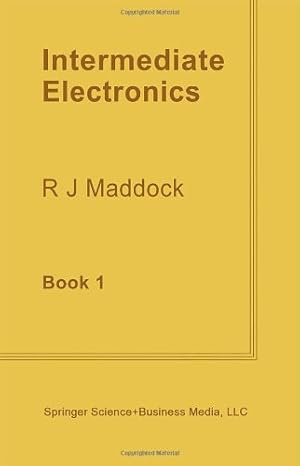 Seller image for Intermediate Electronics: Book 1 by Maddock, R. J. [Paperback ] for sale by booksXpress