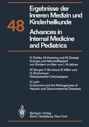 Seller image for Ergebnisse der Inneren Medizin und Kinderheilkunde/Advances in Internal Medicine and Pediatrics: Neue Folge (Ergebnisse der Inneren Medizin und . and Pediatrics) (German and English Edition) by Frick, P., Harnack, G.-A. von, Kochsiek, K., Martini, G. A., Prader, A. [Paperback ] for sale by booksXpress