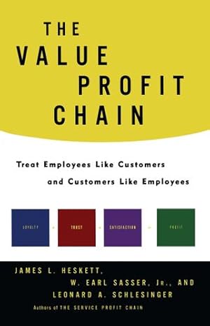 Immagine del venditore per The Value Profit Chain: Treat Employees Like Customers and Customers Like Employees by Heskett, James L., Sasser Jr., W. Earl, Schlesinger, Leonard A. [Paperback ] venduto da booksXpress