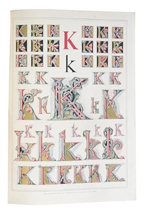 One Thousand And One Initial Letters Designed and Illuminated by Owen Jones.