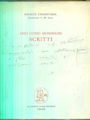 Immagine del venditore per Scritti venduto da Librodifaccia