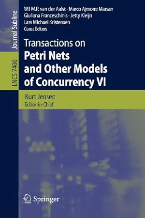 Imagen del vendedor de Transactions on Petri Nets and Other Models of Concurrency VI (Lecture Notes in Computer Science) [Paperback ] a la venta por booksXpress