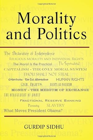 Imagen del vendedor de Morality and Politics [Soft Cover ] a la venta por booksXpress