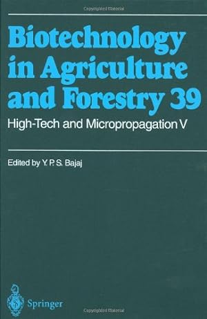 Seller image for High-Tech and Micropropagation V (Biotechnology in Agriculture and Forestry) (Vol 5) [Hardcover ] for sale by booksXpress