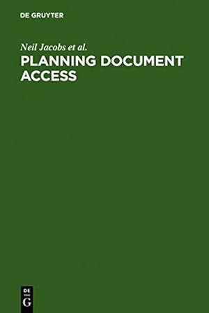Imagen del vendedor de Planning Document Access [Hardcover ] a la venta por booksXpress
