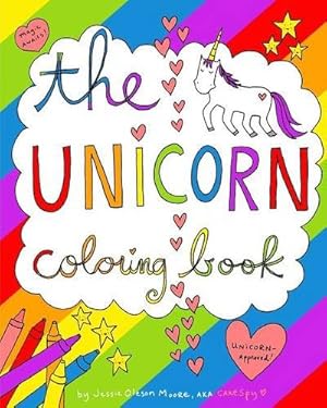 Seller image for The Unicorn Coloring Book [Soft Cover ] for sale by booksXpress