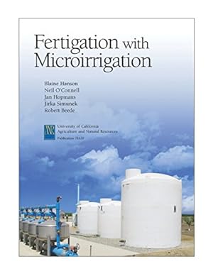 Seller image for Fertigation with Microirrigation by Hanson, Blaine, O'Connell, Neil, Hopmans, Jan [Paperback ] for sale by booksXpress