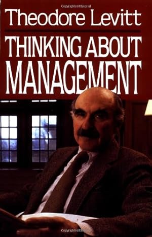 Imagen del vendedor de Thinking About Management by Theodore Levitt [Paperback ] a la venta por booksXpress