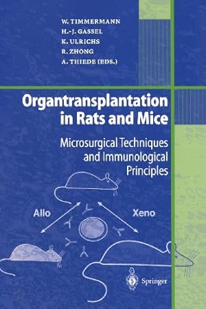 Seller image for Organtransplantation in Rats and Mice: Microsurgical Techniques and Immunological Principles [Paperback ] for sale by booksXpress