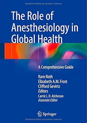 Immagine del venditore per The Role of Anesthesiology in Global Health: A Comprehensive Guide [Paperback ] venduto da booksXpress