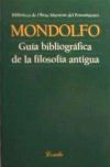 Seller image for GUIA BIBLIOGRAFICA FILOSOFIA for sale by Agapea Libros