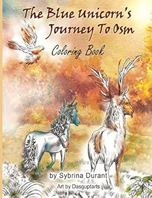 Seller image for The Blue Unicorn's Journey to Osm Coloring Book [Soft Cover ] for sale by booksXpress