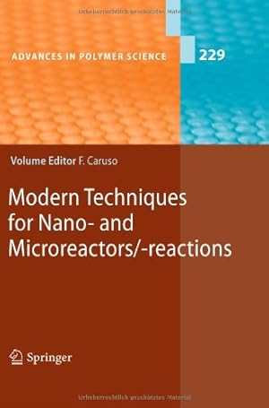 Seller image for Modern Techniques for Nano- and Microreactors/-reactions (Advances in Polymer Science) [Hardcover ] for sale by booksXpress