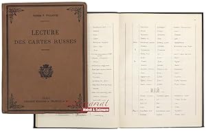 Lecture des Cartes Russes. Indications linguistiques, géographiques et topographiques. (Dazu): Le...