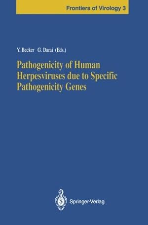 Seller image for Pathogenicity of Human Herpesviruses due to Specific Pathogenicity Genes (Frontiers of Virology) [Paperback ] for sale by booksXpress