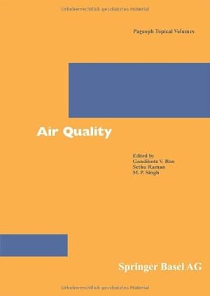 Seller image for Air Quality (Pageoph Topical Volumes) [Paperback ] for sale by booksXpress