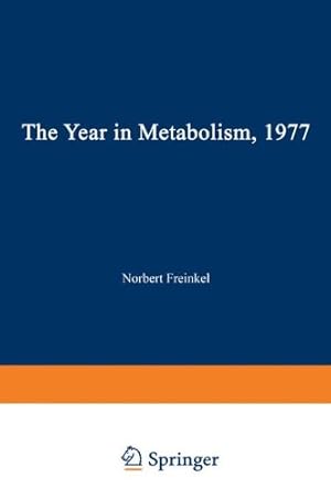 Seller image for The Year in Metabolism 1977 [Paperback ] for sale by booksXpress