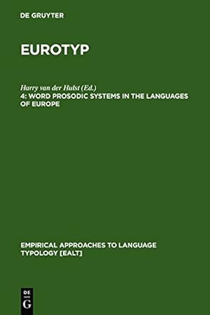 Seller image for Word Prosodic Systems in the Languages of Europe (Empirical Approaches to Language Typology) [Hardcover ] for sale by booksXpress