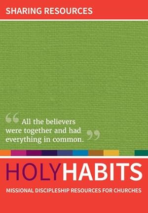 Imagen del vendedor de Holy Habits: Sharing Resources [Paperback ] a la venta por booksXpress