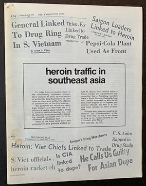 Bild des Verkufers fr Heroin Traffic in Southeast Asia zum Verkauf von APPLEDORE BOOKS, ABAA