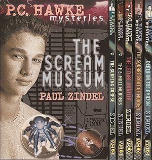 Seller image for P.C. Hawke Mysteries (Set 1 thru 6): Scream Museum, Surfing Corpse, E-mail Murders, Lethal Gorilla, Square Root of Murder, Death on the Amazon for sale by Hedgehog's Whimsey BOOKS etc.