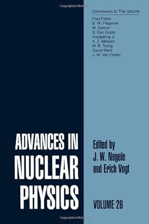 Imagen del vendedor de Advances in Nuclear Physics: Volume 26 [Paperback ] a la venta por booksXpress