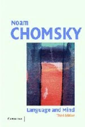 Seller image for Language and Mind by Chomsky, Noam [Paperback ] for sale by booksXpress