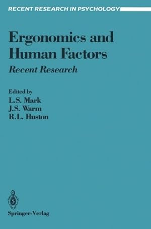 Seller image for Ergonomics and Human Factors: Recent Research (Recent Research in Psychology) [Paperback ] for sale by booksXpress