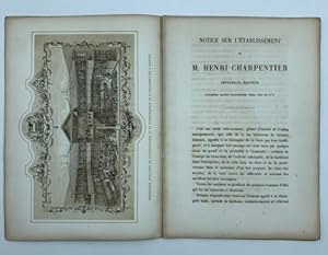 Notice sur l'etablissement de M. Henri Charpentier imprimeur-editeur, Nantes et Paris (ancienne m...