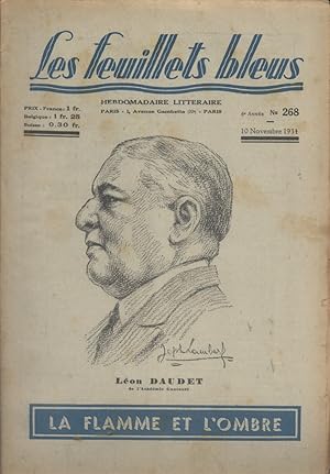 Immagine del venditore per La flamme et l'ombre, par Lon Daudet (premire partie). 10 novembre 1934. venduto da Librairie Et Ctera (et caetera) - Sophie Rosire