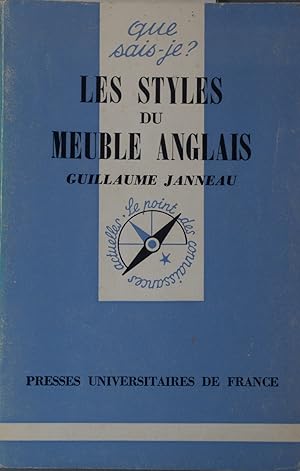 Immagine del venditore per Les styles du meuble anglais. venduto da Librairie Et Ctera (et caetera) - Sophie Rosire