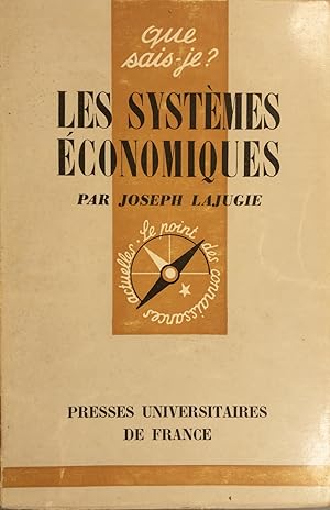 Imagen del vendedor de Les systmes conomiques. a la venta por Librairie Et Ctera (et caetera) - Sophie Rosire