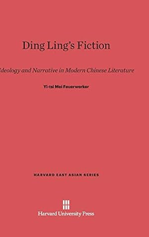 Seller image for Ding Ling's Fiction (Harvard East Asian) [Hardcover ] for sale by booksXpress