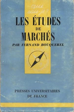 Image du vendeur pour Les tudes de marchs. mis en vente par Librairie Et Ctera (et caetera) - Sophie Rosire