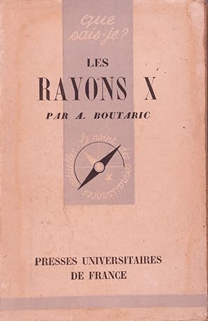 Seller image for Les rayons X. for sale by Librairie Et Ctera (et caetera) - Sophie Rosire