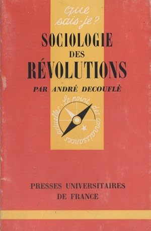 Imagen del vendedor de Sociologie des rvolutions. a la venta por Librairie Et Ctera (et caetera) - Sophie Rosire