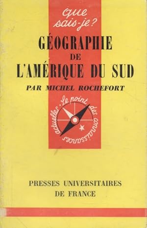 Image du vendeur pour Gographie de l'Amrique du Sud. mis en vente par Librairie Et Ctera (et caetera) - Sophie Rosire