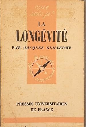 Bild des Verkufers fr La longvit. zum Verkauf von Librairie Et Ctera (et caetera) - Sophie Rosire
