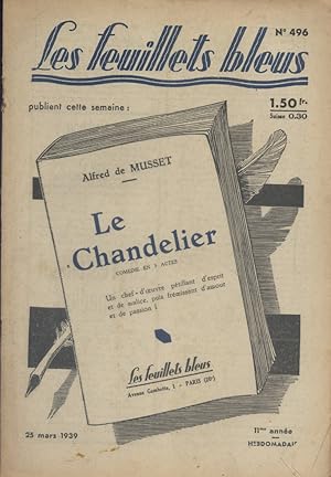 Seller image for Le chandelier, comdie en 3 actes d'Alfred de Musset. Suivi de : Le fou de Bassan, de Maurice Dekobra (fin). 25 mars 1939. for sale by Librairie Et Ctera (et caetera) - Sophie Rosire