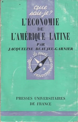 Image du vendeur pour L'conomie de l'Amrique latine. mis en vente par Librairie Et Ctera (et caetera) - Sophie Rosire