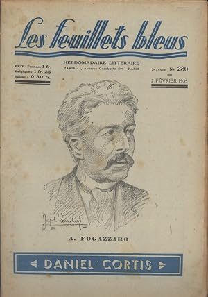 Seller image for Daniel Cortis, roman de A. Fogazzaro (premire partie). 2 fvrier 1935. for sale by Librairie Et Ctera (et caetera) - Sophie Rosire