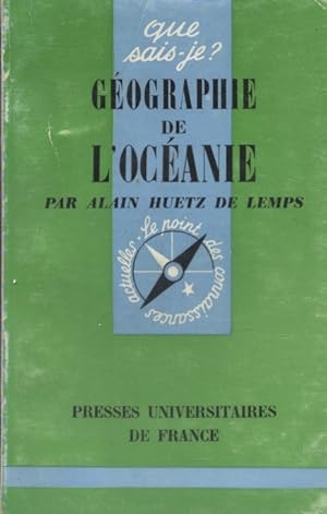 Seller image for Gographie de l'Ocanie. for sale by Librairie Et Ctera (et caetera) - Sophie Rosire