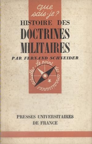 Histoire des doctrines militaires.