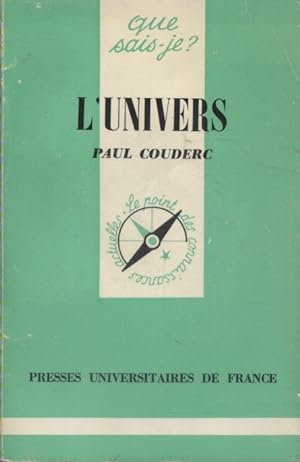 Bild des Verkufers fr L'Univers. zum Verkauf von Librairie Et Ctera (et caetera) - Sophie Rosire